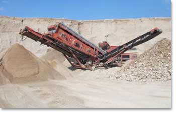 gravel crusher plant