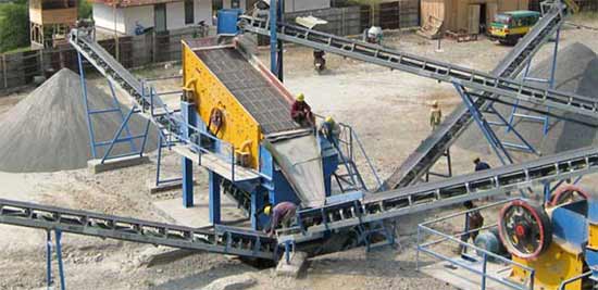 stone quarry plant