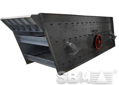 Vibrating screen for coal