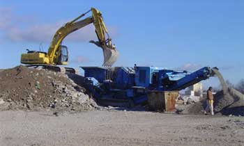 concrete crusher