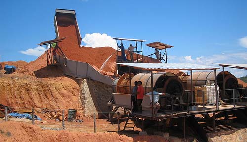 bauxite washing plant