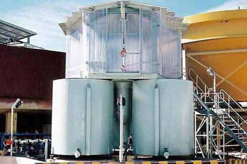 Gold leaching equipment