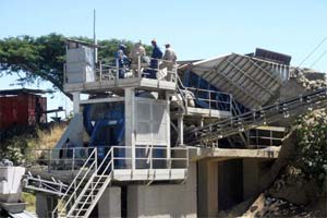 Granite quarry machine