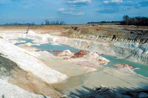 kaolin mine