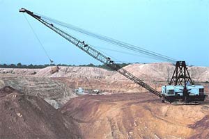 kaolin mining