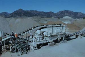 mobile cement crushing plant for cement production