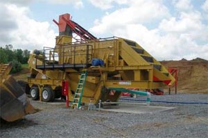 mobile Sand screening equipment